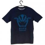 Aksesoris Kawasaki, aksesoris ninja, aksesoris T-SHIRT-LAMP-HEAD-Z250-BLUE